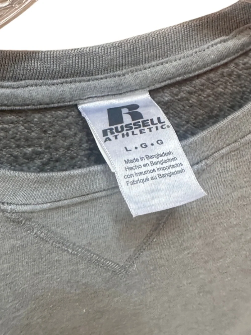 Russell Gray Long Sleeve Top - Men's Large